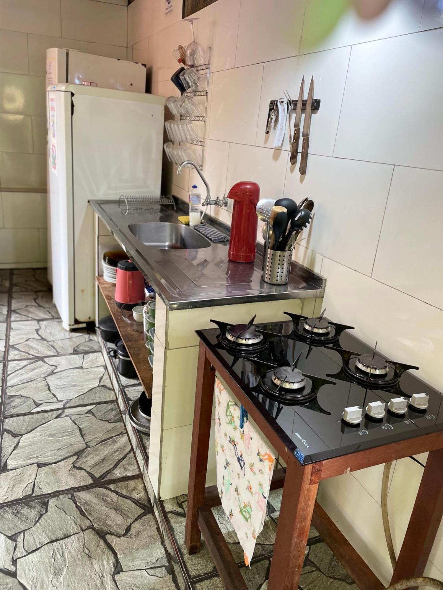 Ready Camp E Suites Da Cachoeira Vila do Abraao ภายนอก รูปภาพ