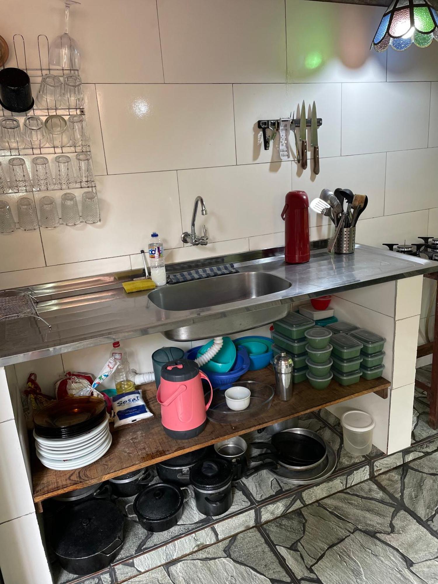 Ready Camp E Suites Da Cachoeira Vila do Abraao ภายนอก รูปภาพ