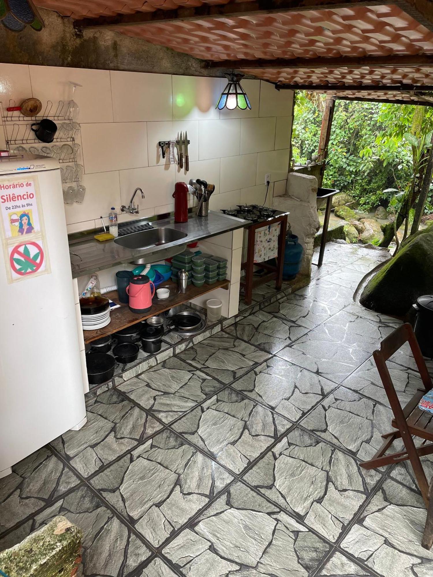 Ready Camp E Suites Da Cachoeira Vila do Abraao ภายนอก รูปภาพ