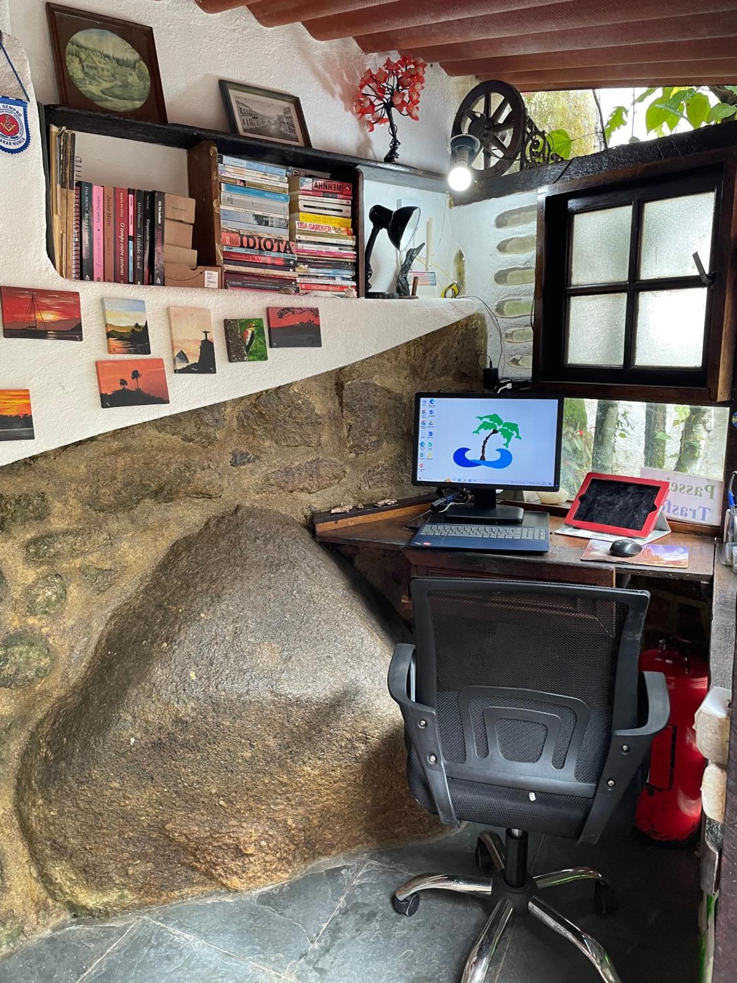 Ready Camp E Suites Da Cachoeira Vila do Abraao ภายนอก รูปภาพ